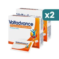 Voltadvance dolore Cervicale e mal di schiena bipacco 2x20 bustine