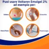 Voltaren Emulgel 2% gel antinfiammatorio dolori muscolari bipacco 2x180g