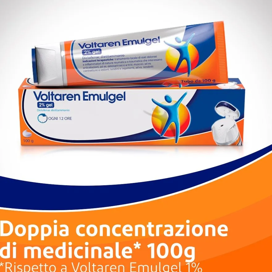Voltaren Emulgel 2% Gel 100g