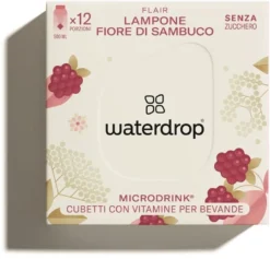 Waterdrop Microdrink Flair Lampone Sambuco Tiglio 12 Cubetti