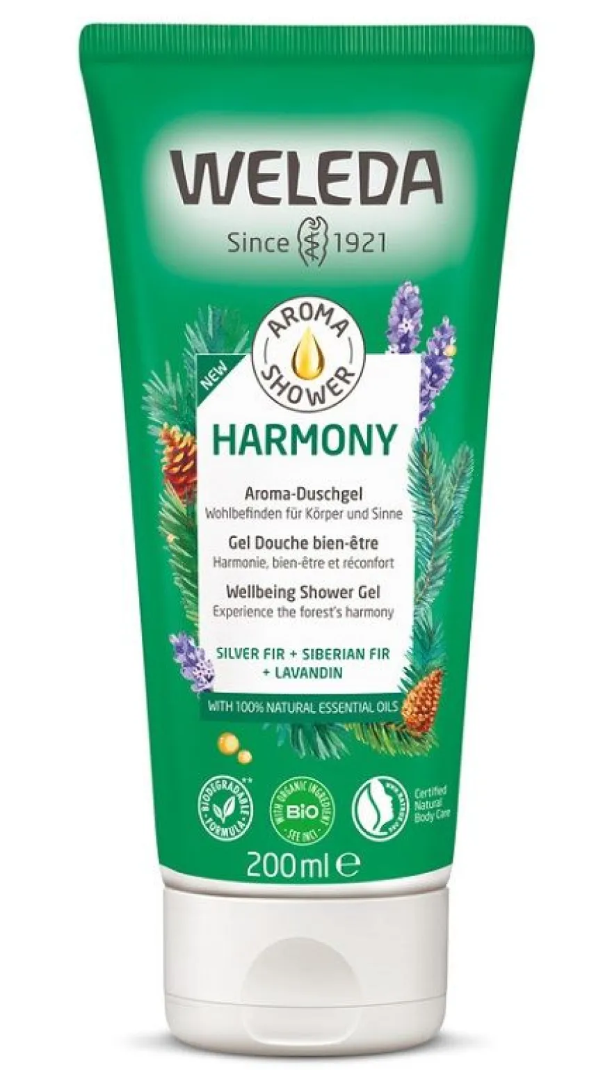 Weleda Aroma Shower Harmony Gel Doccia 200ml