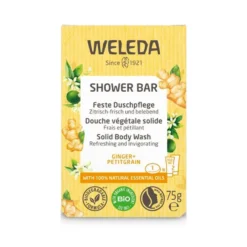 Weleda Bagno Doccia Solido Zenzero + Petitgrain 75g