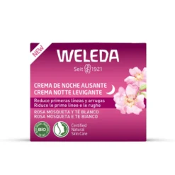 Weleda Crema Notte Levigante Rosa Mosqueta E Tè Bianco 40ml