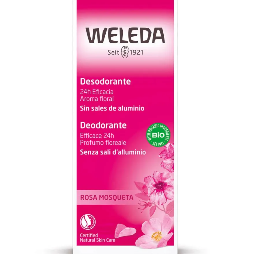 Weleda Deodorante Spray Rosa 100ml