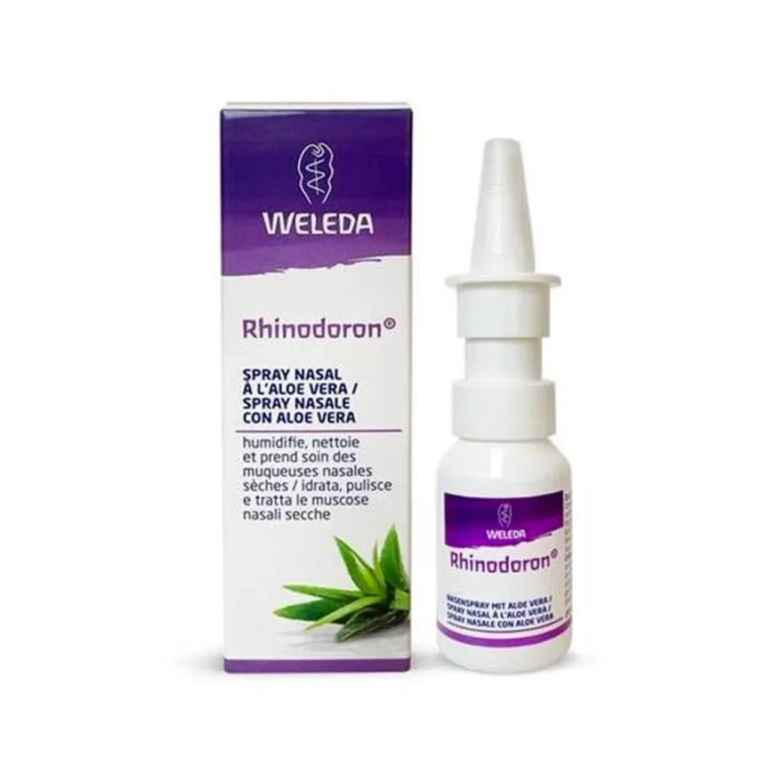 Weleda Rhinodoron Spray Nasale Aloe Vera 20ml