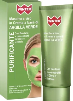Winter Argilla Verde Maschera Viso Purificante 50ml