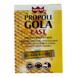 Winter Propoli Gola Fast 15 Bustine