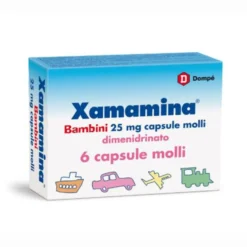 Xamamina 25mg Antiemetico Bambini 6 Capsule