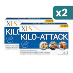 Xls Kilo Attack Integratore Dieta 2 confezioni da 30 Compresse