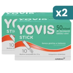 Yovis 50 Miliardi fermenti lattici vivi integratore bipacco 2x10 bustine