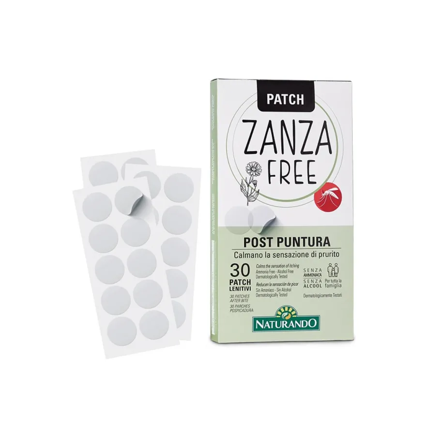 Zanza Free Patch Cerotti Post Puntura Insetti 30 Pezzi