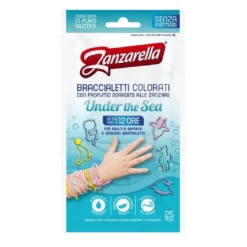Zanzarella Under The Sea Braccialetti Colorati Antizanzare 25 Pezzi