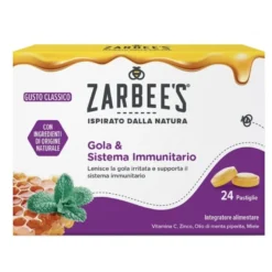 Zarbee’s Gola E Sistema Immunitario Integratore Per Le Difese Dei Bambini 24 Pastiglie