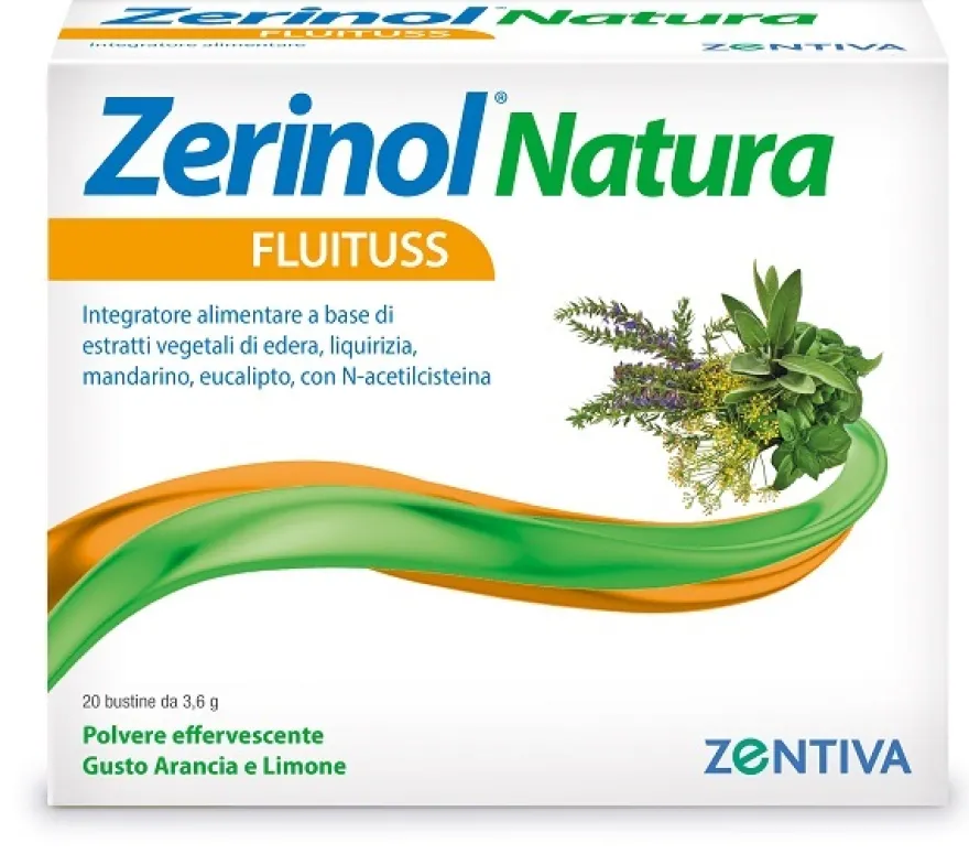 Zerinol Natura Fluituss Integratore 20 Bustine