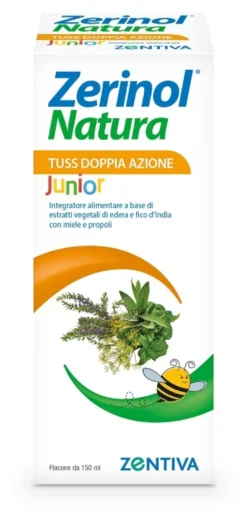 Zerinol Natura Tuss Doppia Azione Junior Sciroppo 150ml