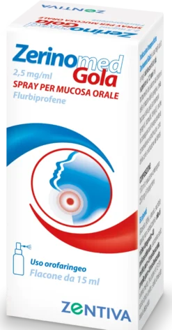 Zerinomed Gola 0,25% Spray Mucosa Orale 15ml