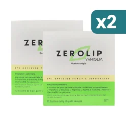 Zerolip integratore proteine controllo peso bipacco 2x42 bustine