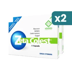 Zeta Colest integratore controllo colesterolo bipacco 2x30 capsule