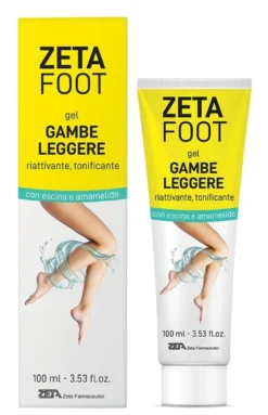 Zeta Foot Gel Gambe Leggere 100ml