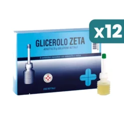 Zeta glicerolo adulti microclisma multipacco 12x6 contenitori monodose
