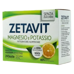 Zetavit Magnesio E Potassio Senza Zucchero 24 Bustine