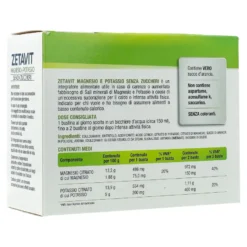 Zetavit Magnesio E Potassio Senza Zucchero 24 Bustine
