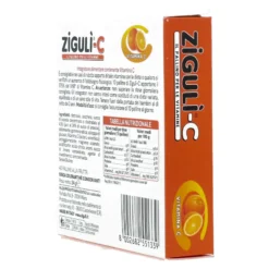 Ziguli C Arancia Integratore Vitamina C 40 Palline