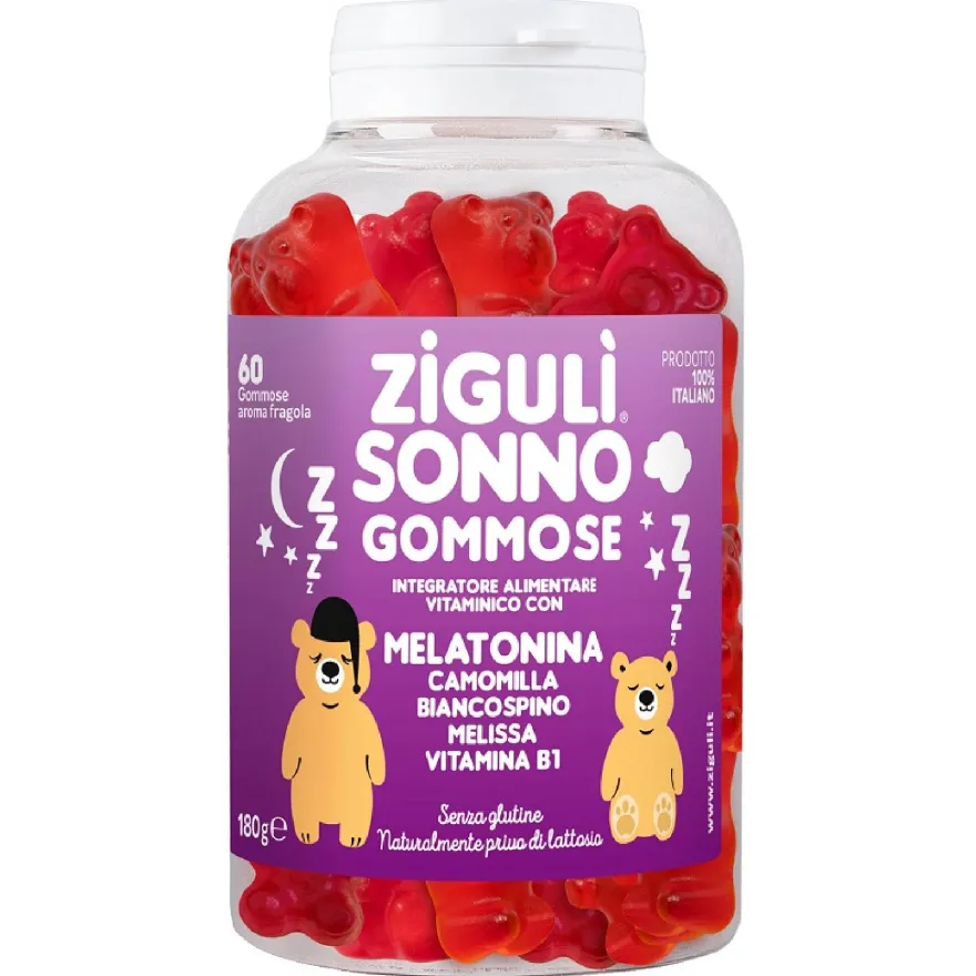 Ziguli Sonno Integratore Vitaminico 60 Gommose