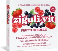 Ziguli Vit Fruttibosco Integratore Vitamine E Minerali 40 Palline