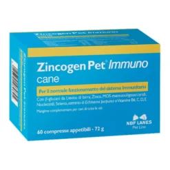 Zincogen Pet Immuno Mangime Complementare Per Cani 60 Compresse