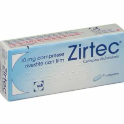 Zirtec 10mg 7 Compresse Rivestite Con Film