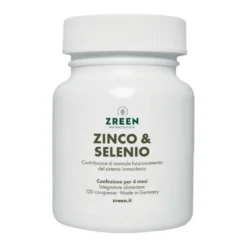 Zreen Compressa Zinco E Selenio Sistema Immunitario 120 Compresse