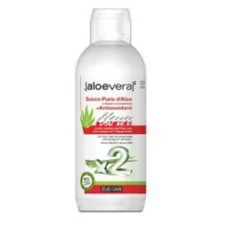 Zuccari Aloevera2 Succo Polpa Aloe + Antiossidante 1 Litro