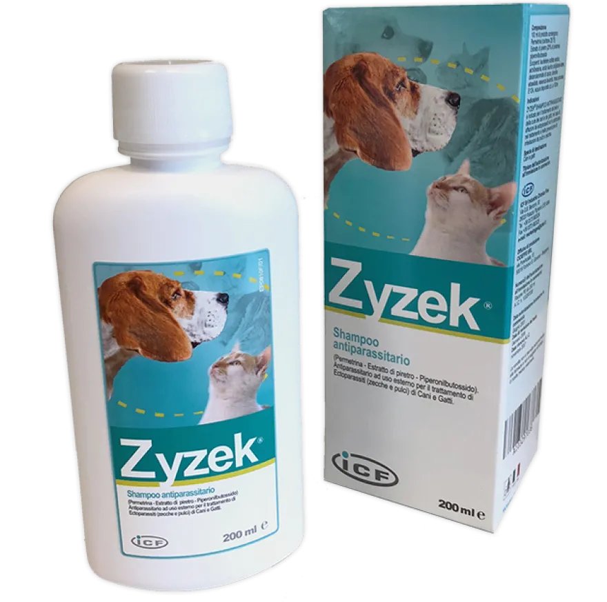 Zyzek Shampoo Antiparassitario Uso Topico 1 Flacone 200ml