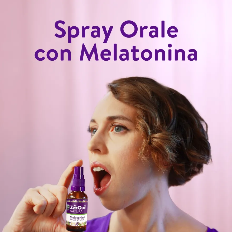 Zzzquil Natura Melatonina Spray Integratore Per Il Sonno 30ml